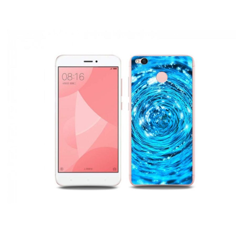 Gelový kryt mmCase na mobil Xiaomi Redmi 4X - vodní vír