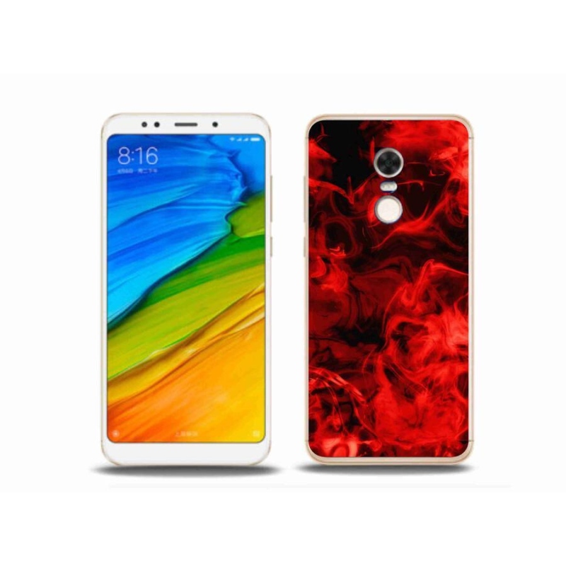 Gelový kryt mmCase na mobil Xiaomi Redmi 5 Plus - abstraktní vzor 11
