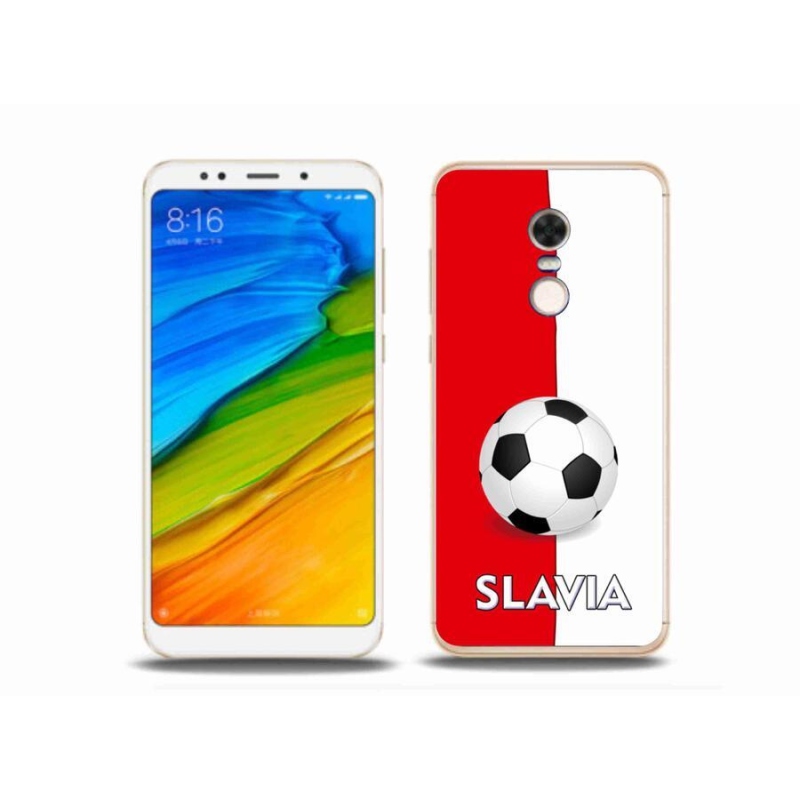 Gelový kryt mmCase na mobil Xiaomi Redmi 5 Plus - fotbal 2