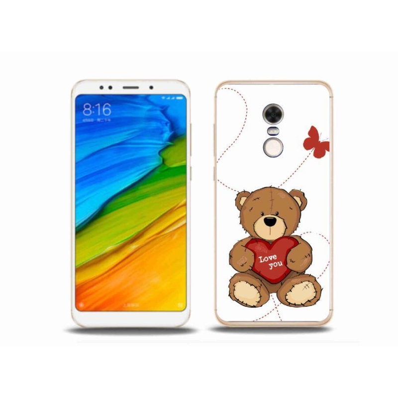 Gelový kryt mmCase na mobil Xiaomi Redmi 5 Plus - love you