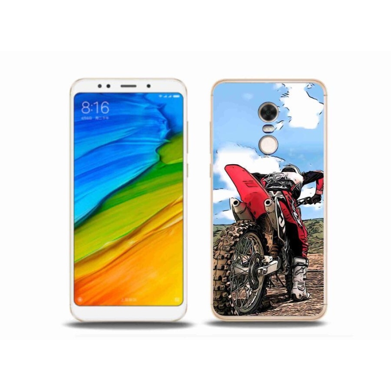 Gelový kryt mmCase na mobil Xiaomi Redmi 5 Plus - moto