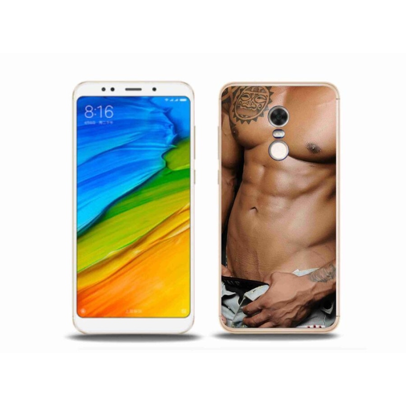 Gelový kryt mmCase na mobil Xiaomi Redmi 5 Plus - sexy muž