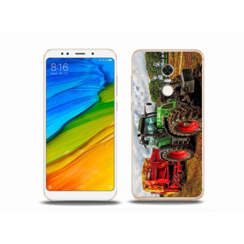 Gelový kryt mmCase na mobil Xiaomi Redmi 5 Plus - traktor 4