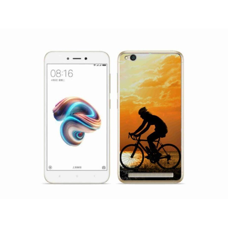Gelový kryt mmCase na mobil Xiaomi Redmi 5A - cyklovýlet
