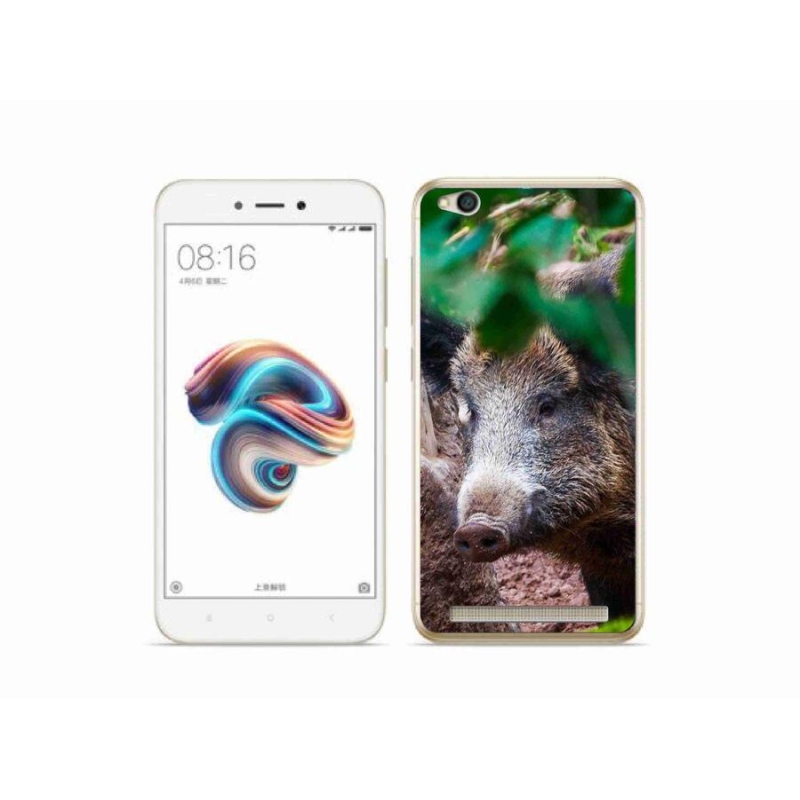 Gelový kryt mmCase na mobil Xiaomi Redmi 5A - divoké prase