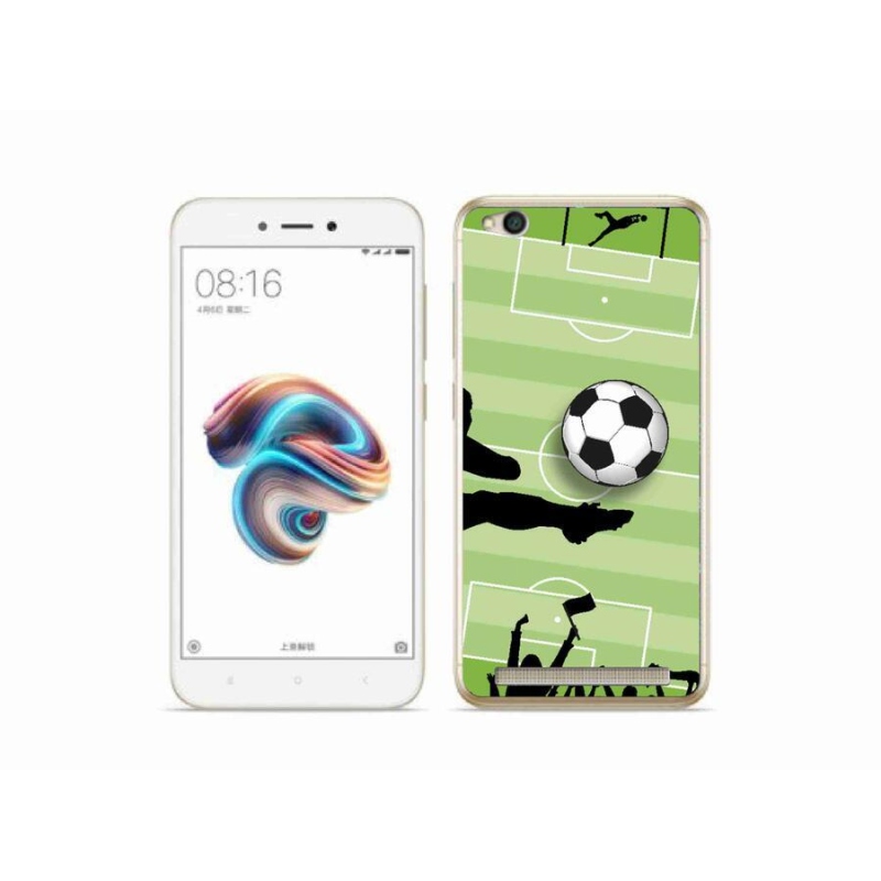 Gelový kryt mmCase na mobil Xiaomi Redmi 5A - fotbal 3