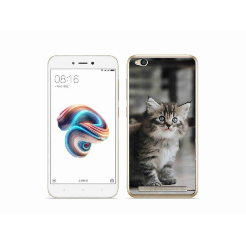 Gelový kryt mmCase na mobil Xiaomi Redmi 5A - koťátko