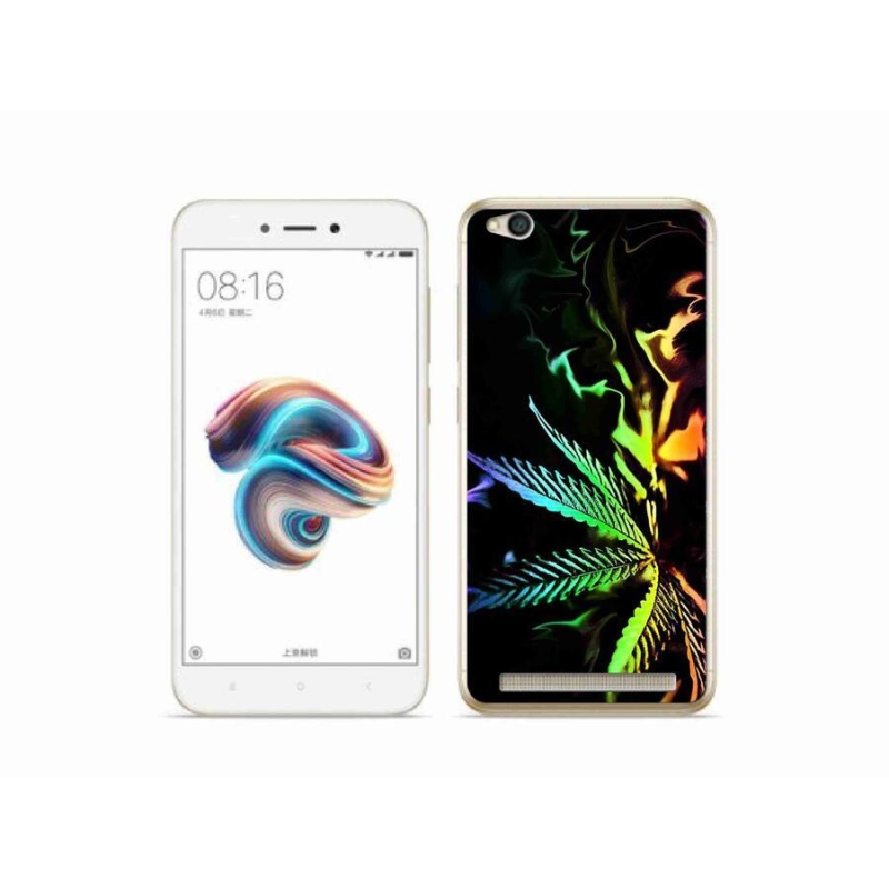 Gelový kryt mmCase na mobil Xiaomi Redmi 5A - konopí 2