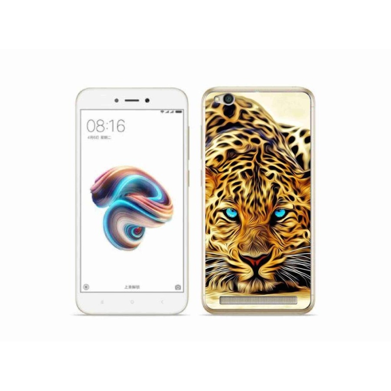 Gelový kryt mmCase na mobil Xiaomi Redmi 5A - kreslený tygr