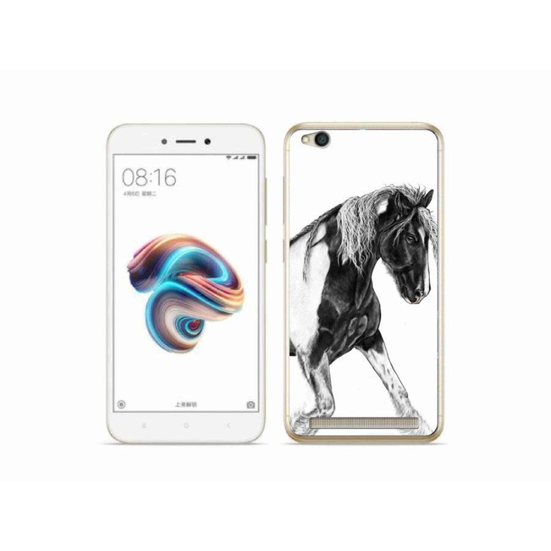 Gelový kryt mmCase na mobil Xiaomi Redmi 5A - kůň