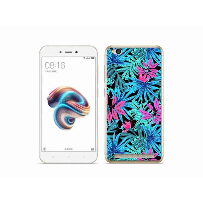 Gelový kryt mmCase na mobil Xiaomi Redmi 5A - květiny 3