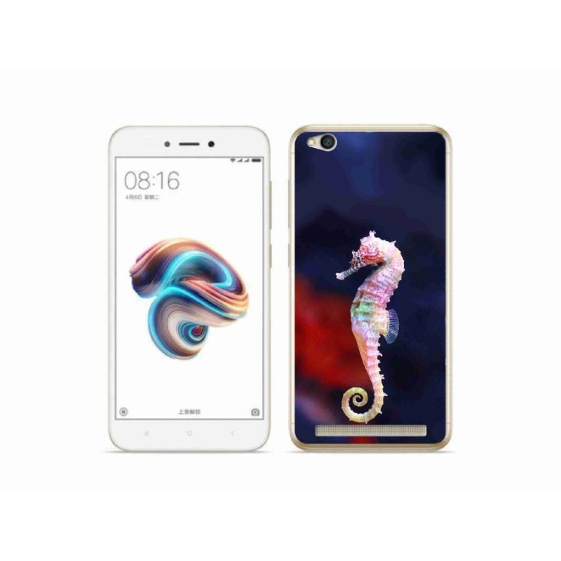 Gelový kryt mmCase na mobil Xiaomi Redmi 5A - mořský koník
