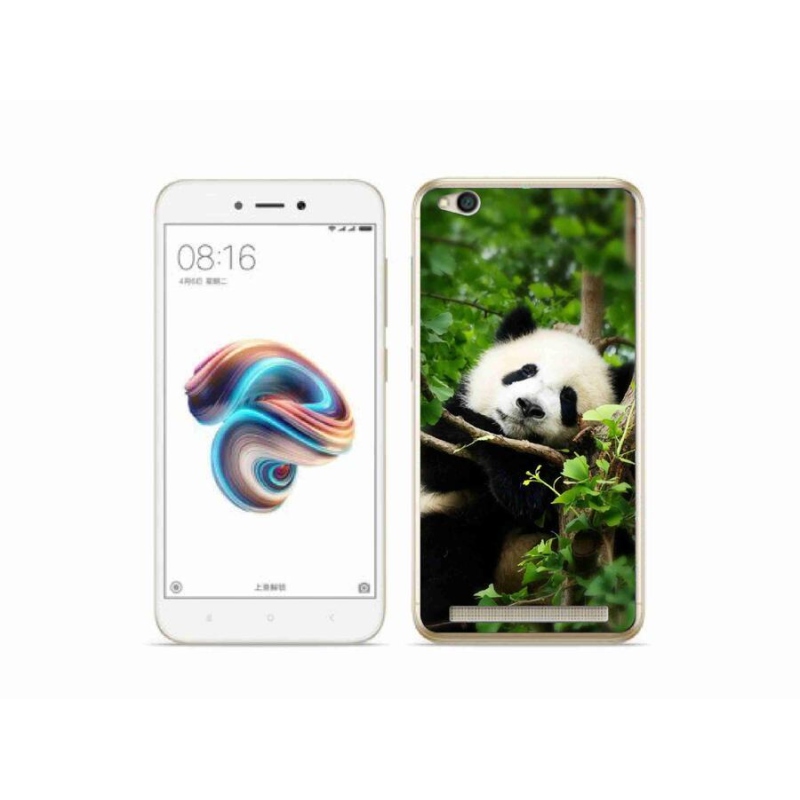 Gelový kryt mmCase na mobil Xiaomi Redmi 5A - panda