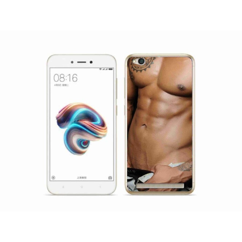 Gelový kryt mmCase na mobil Xiaomi Redmi 5A - sexy muž