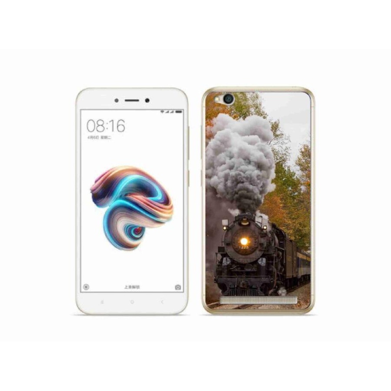 Gelový kryt mmCase na mobil Xiaomi Redmi 5A - vlak 1