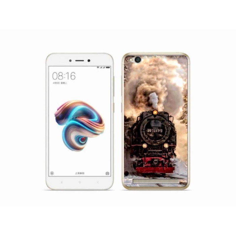 Gelový kryt mmCase na mobil Xiaomi Redmi 5A - vlak