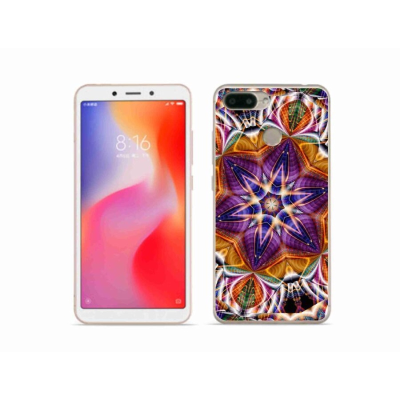 Gelový kryt mmCase na mobil Xiaomi Redmi 6 - abstrakt 6