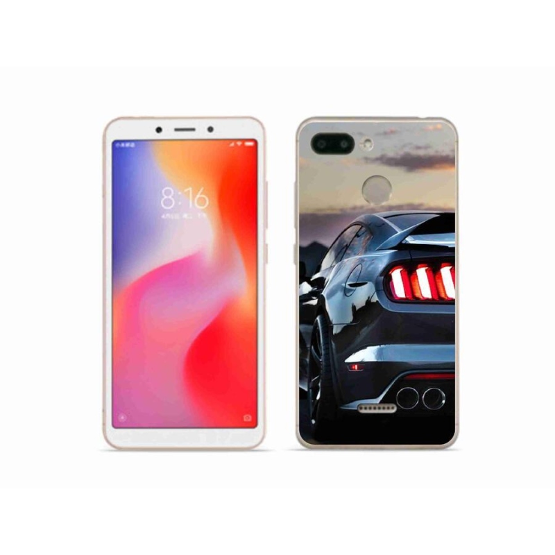 Gelový kryt mmCase na mobil Xiaomi Redmi 6 - auto 7