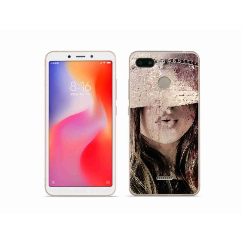 Gelový kryt mmCase na mobil Xiaomi Redmi 6 - dívka