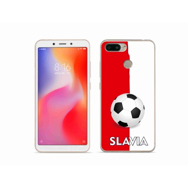 Gelový kryt mmCase na mobil Xiaomi Redmi 6 - fotbal 2