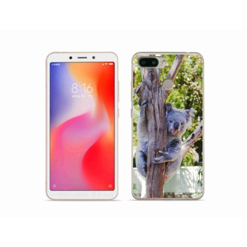 Gelový kryt mmCase na mobil Xiaomi Redmi 6 - koala