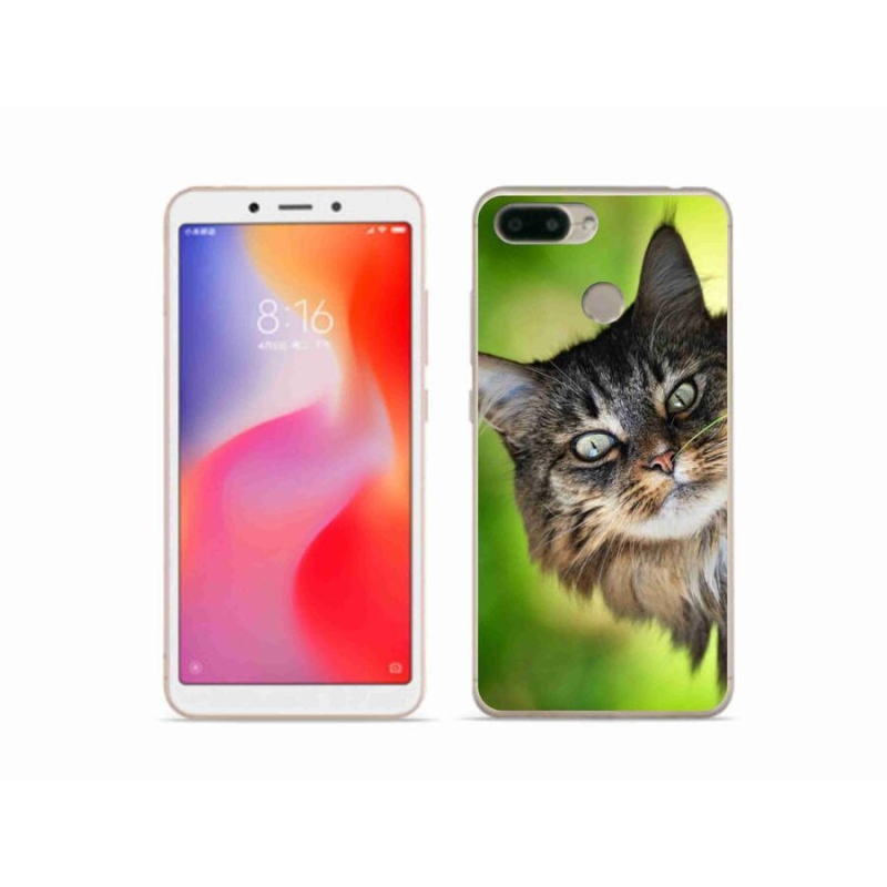 Gelový kryt mmCase na mobil Xiaomi Redmi 6 - kočka 3