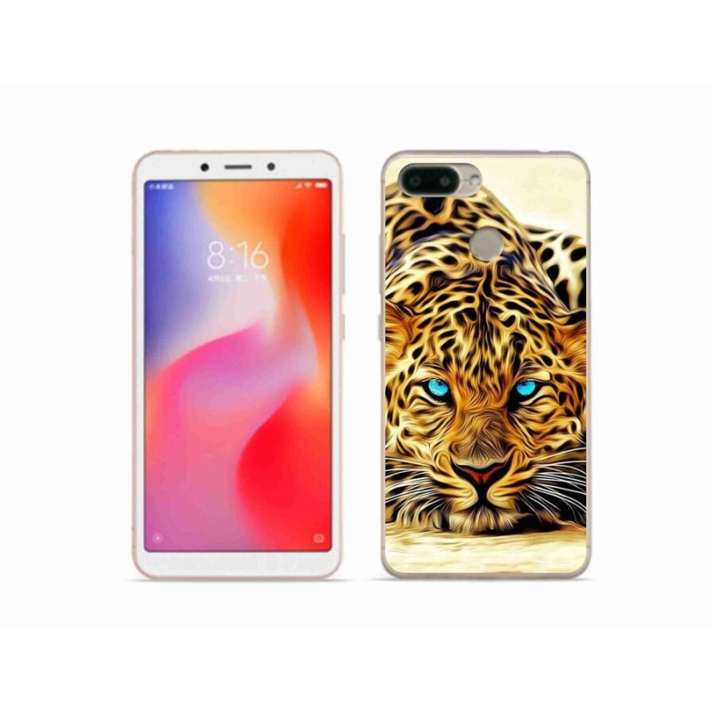 Gelový kryt mmCase na mobil Xiaomi Redmi 6 - kreslený tygr