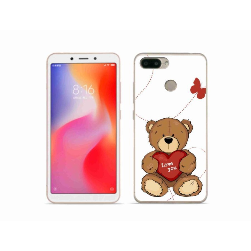 Gelový kryt mmCase na mobil Xiaomi Redmi 6 - love you