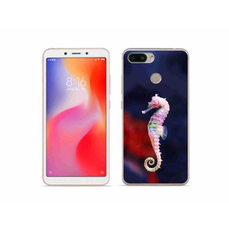 Gelový kryt mmCase na mobil Xiaomi Redmi 6 - mořský koník