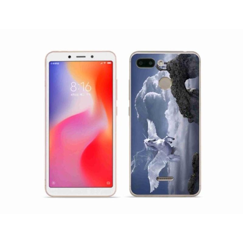 Gelový kryt mmCase na mobil Xiaomi Redmi 6 - pegas