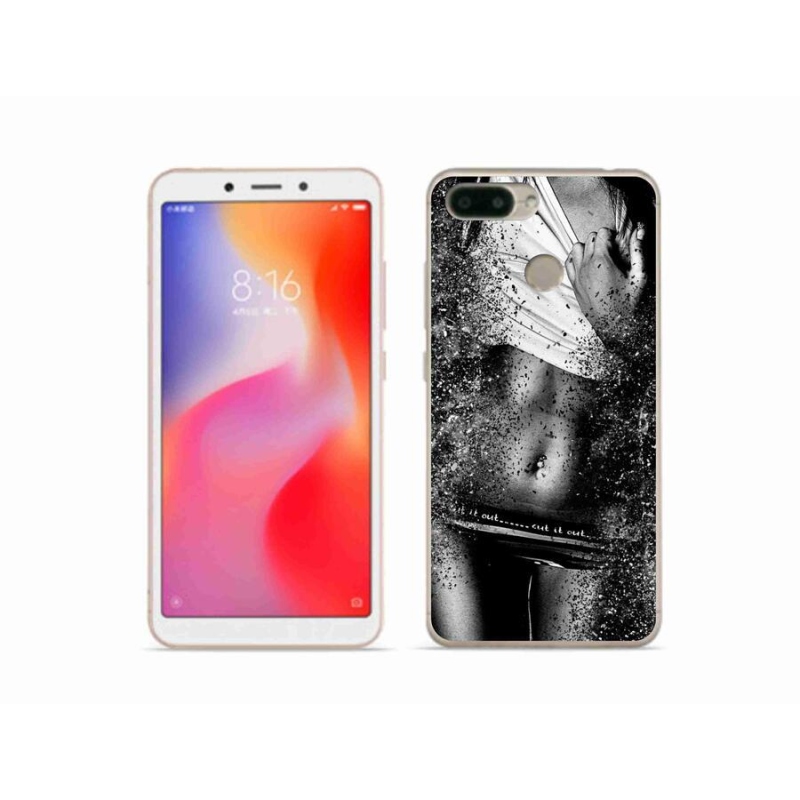 Gelový kryt mmCase na mobil Xiaomi Redmi 6 - sexy žena 1