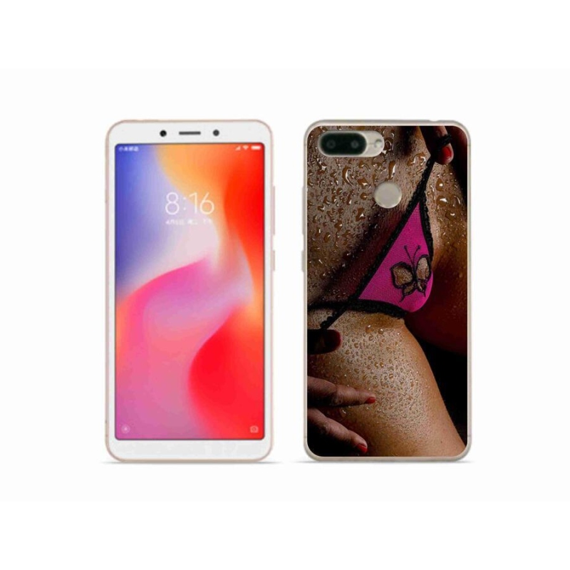 Gelový kryt mmCase na mobil Xiaomi Redmi 6 - sexy žena