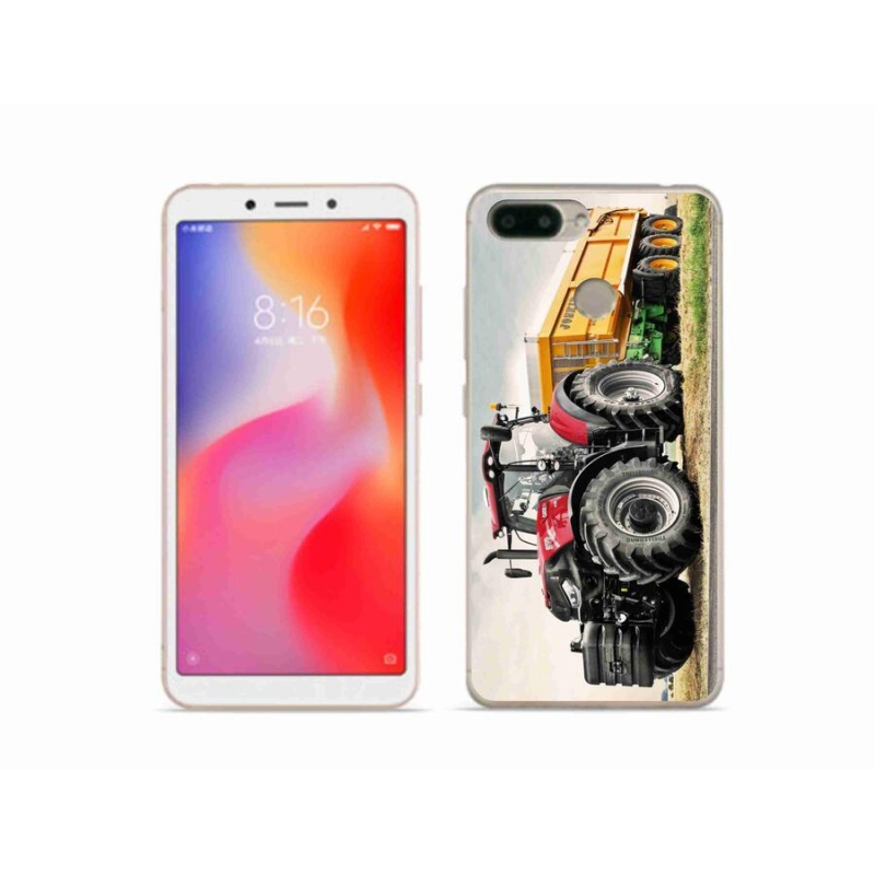 Gelový kryt mmCase na mobil Xiaomi Redmi 6 - traktor 3