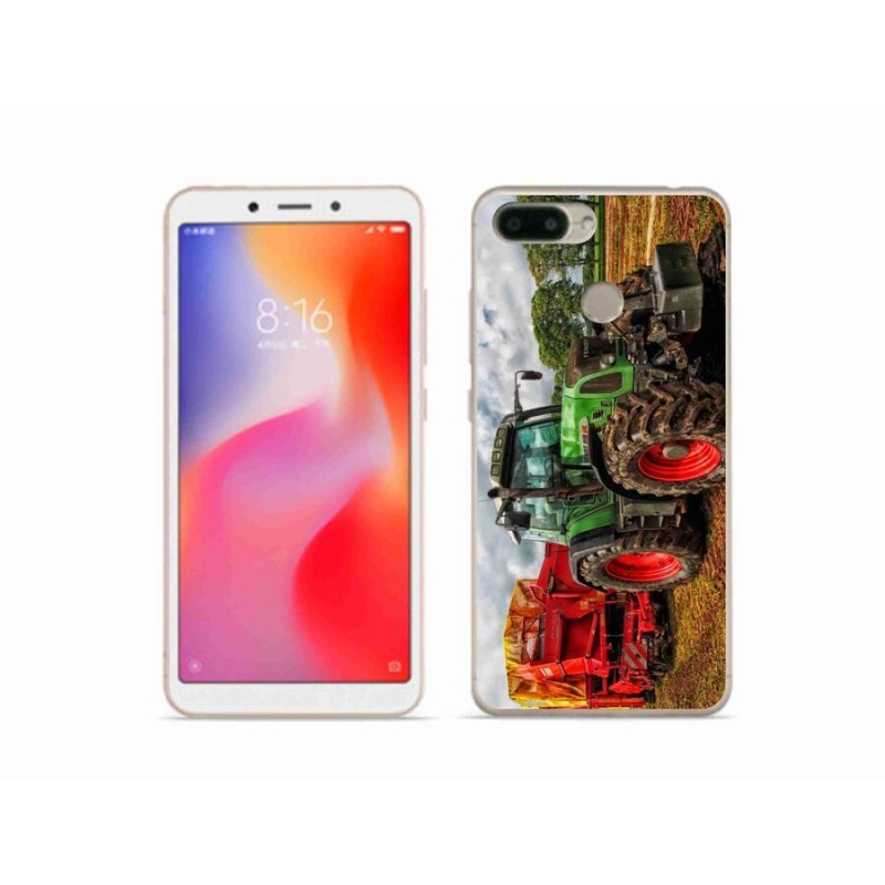 Gelový kryt mmCase na mobil Xiaomi Redmi 6 - traktor 4