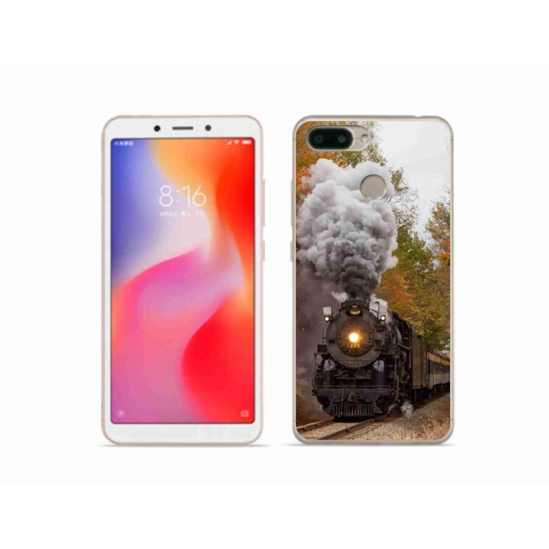 Gelový kryt mmCase na mobil Xiaomi Redmi 6 - vlak 1