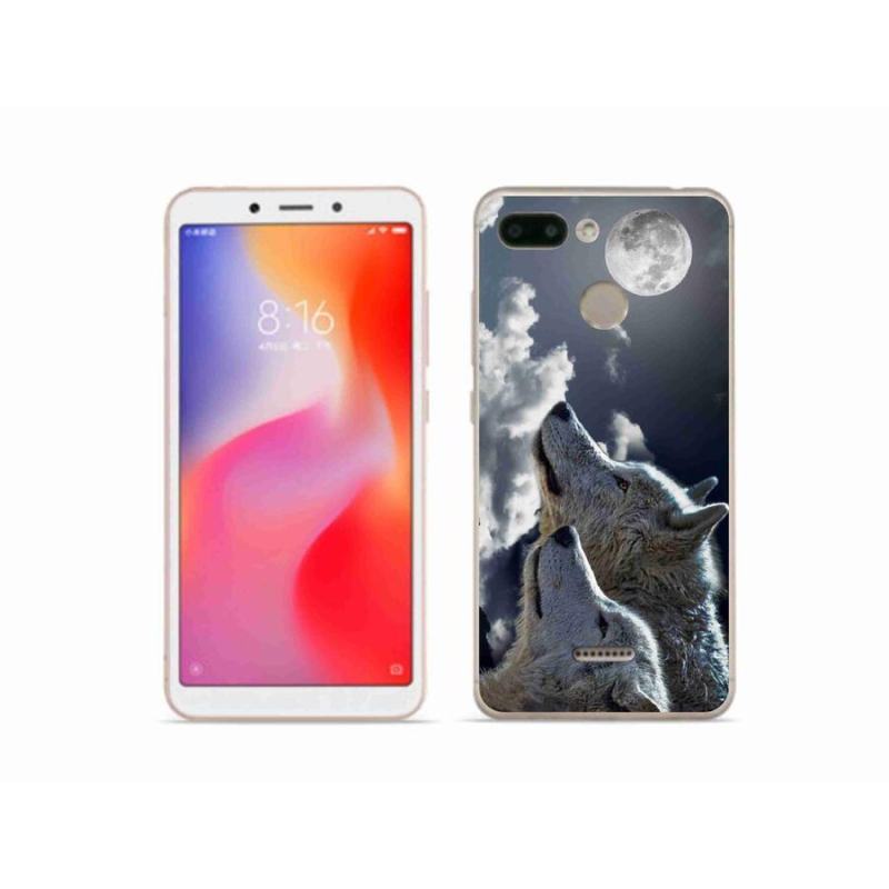 Gelový kryt mmCase na mobil Xiaomi Redmi 6 - vlci