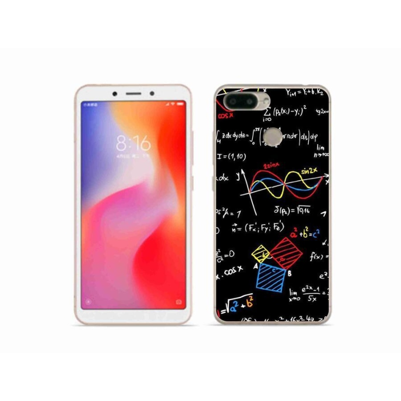 Gelový kryt mmCase na mobil Xiaomi Redmi 6 - vzorečky