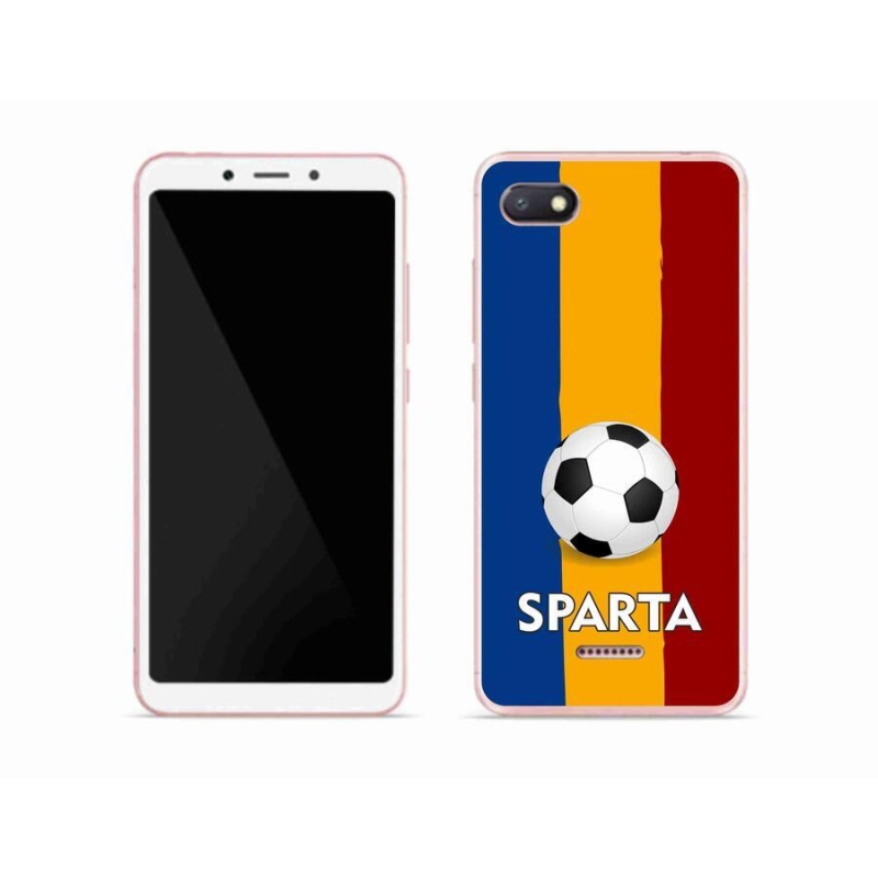 Gelový kryt mmCase na mobil Xiaomi Redmi 6A - fotbal 1