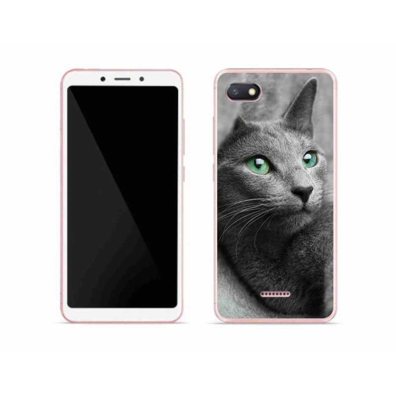 Gelový kryt mmCase na mobil Xiaomi Redmi 6A - kočka 2