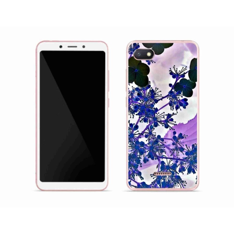 Gelový kryt mmCase na mobil Xiaomi Redmi 6A - květ hortenzie