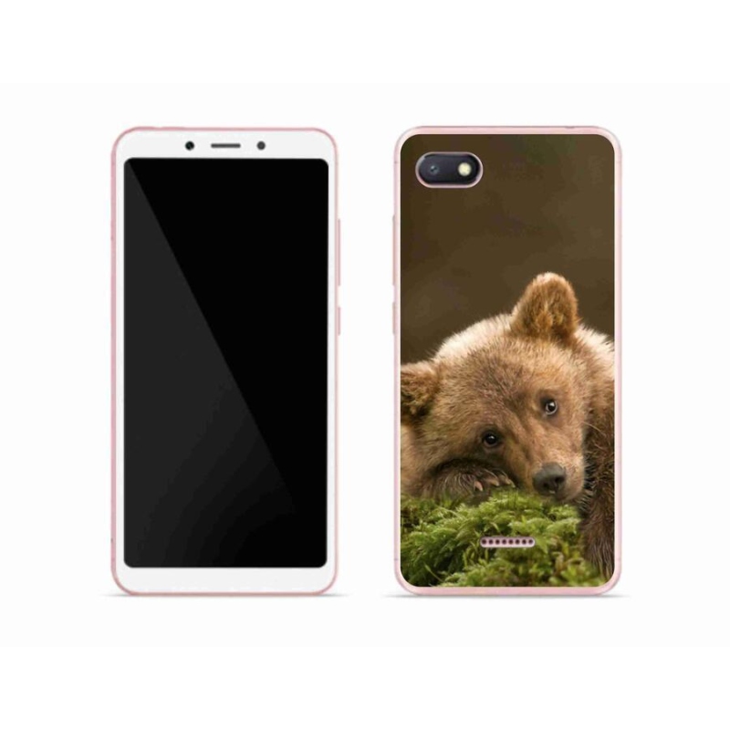Gelový kryt mmCase na mobil Xiaomi Redmi 6A - medvěd