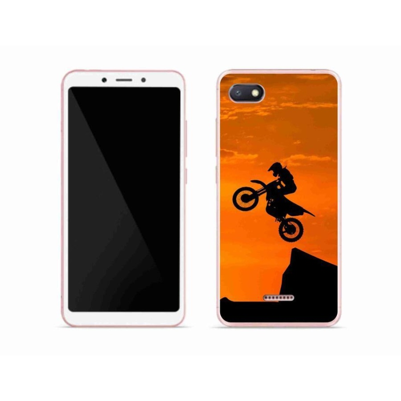 Gelový kryt mmCase na mobil Xiaomi Redmi 6A - motocross