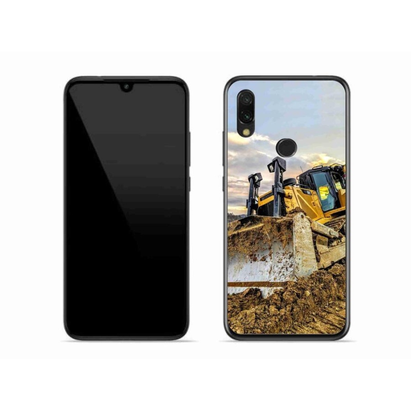 Gelový kryt mmCase na mobil Xiaomi Redmi 7 - bagr