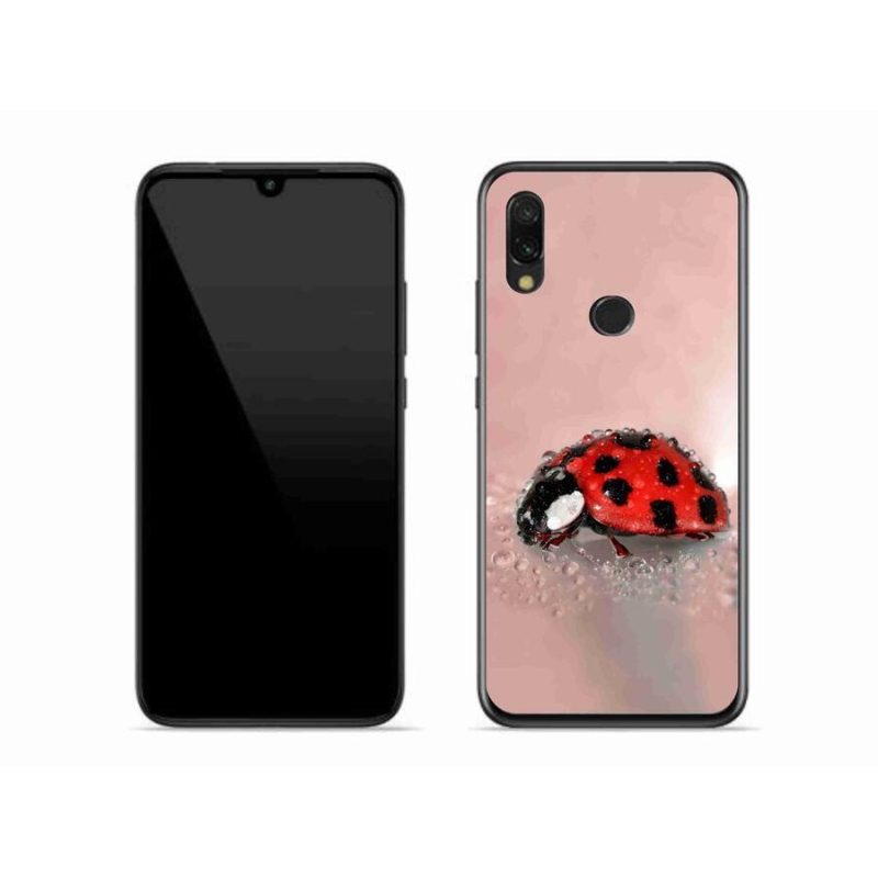 Gelový kryt mmCase na mobil Xiaomi Redmi 7 - beruška