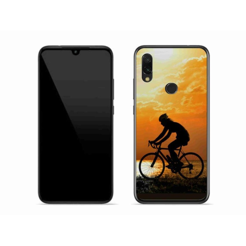 Gelový kryt mmCase na mobil Xiaomi Redmi 7 - cyklovýlet