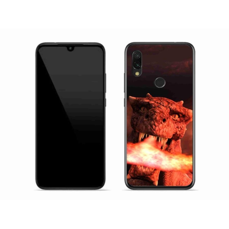 Gelový kryt mmCase na mobil Xiaomi Redmi 7 - drak