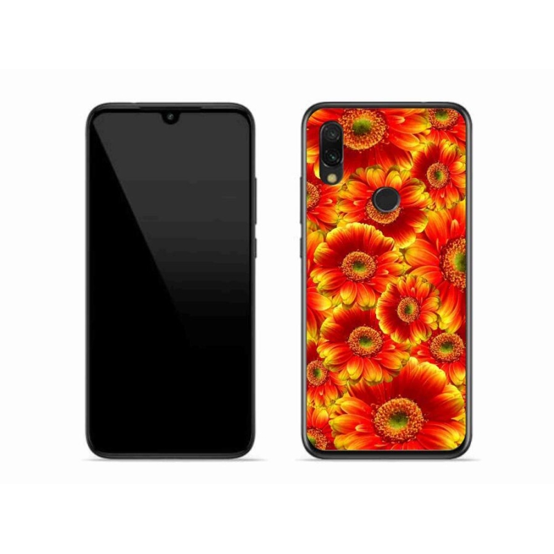 Gelový kryt mmCase na mobil Xiaomi Redmi 7 - gerbera 1