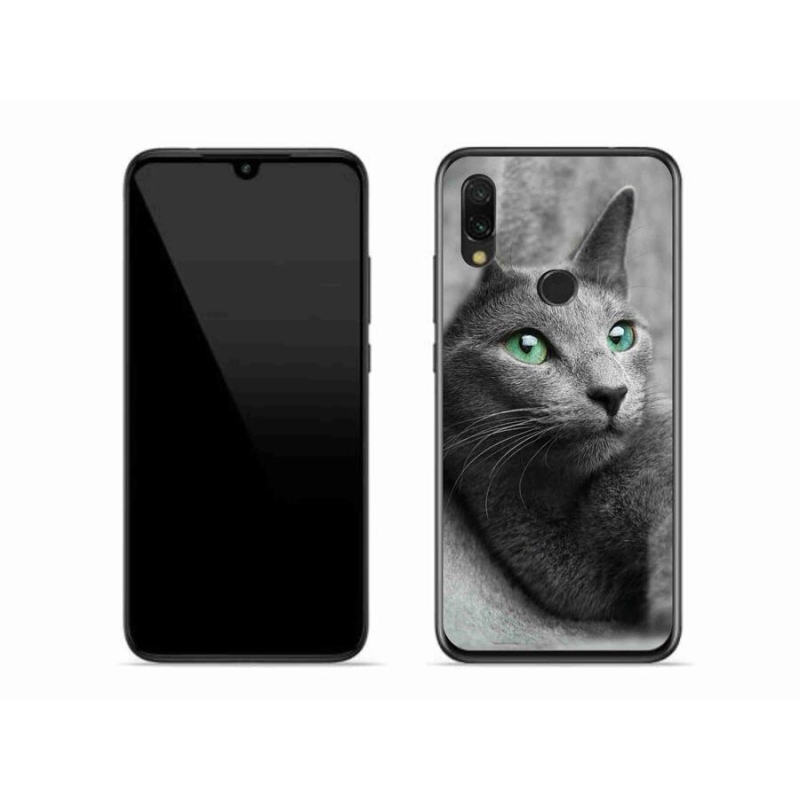 Gelový kryt mmCase na mobil Xiaomi Redmi 7 - kočka 2