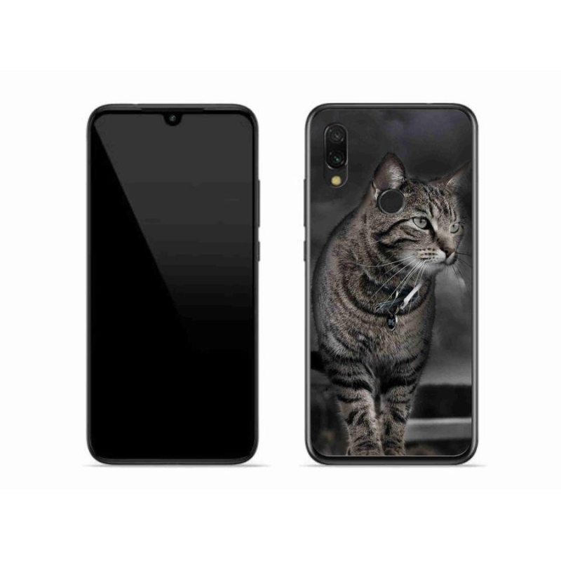Gelový kryt mmCase na mobil Xiaomi Redmi 7 - kočka