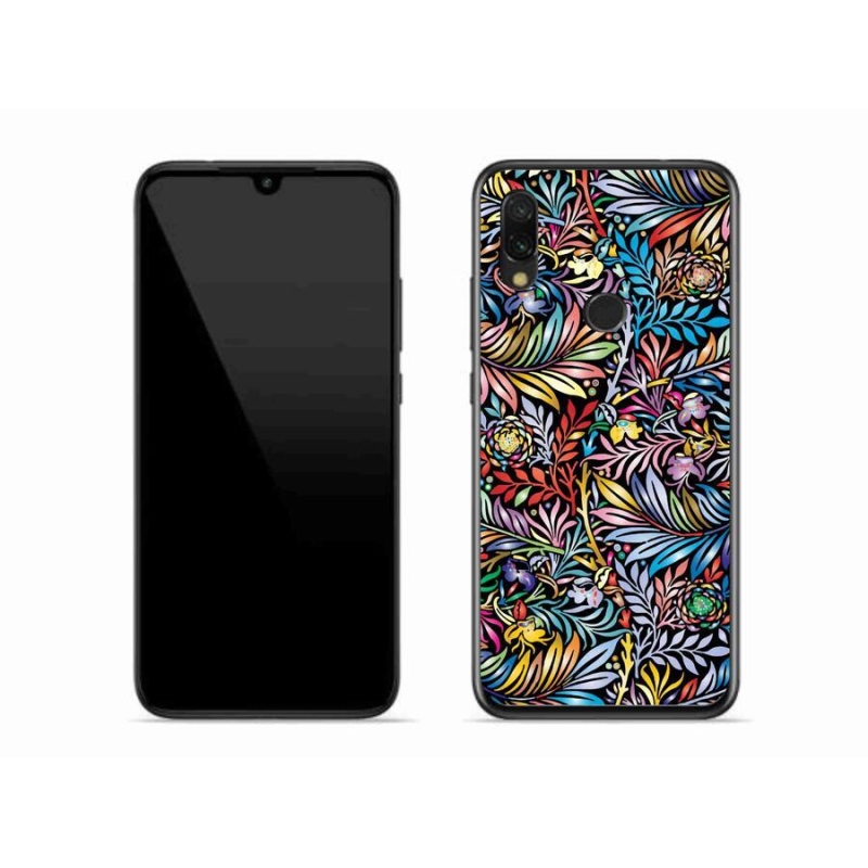 Gelový kryt mmCase na mobil Xiaomi Redmi 7 - květiny 5
